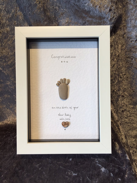 Baby Foot Pebble Picture